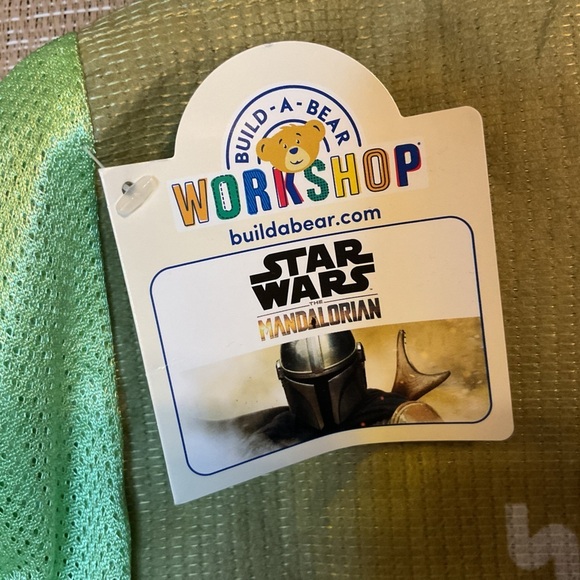 Build-A-Bear Star Wars Mandalorian Kids Drawstring Bag - Green - Picture 4 of 7